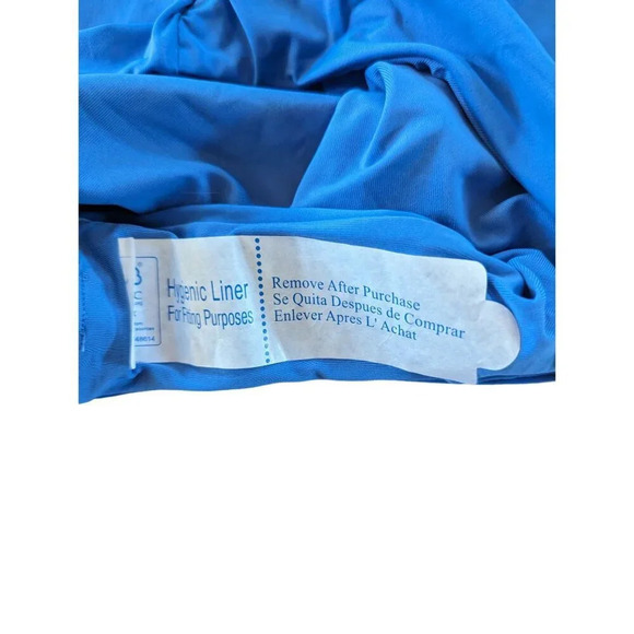 Andie Swim The Santorini One Piece Horizon Blue Eco Nylon Size Medium - Picture 4 of 6